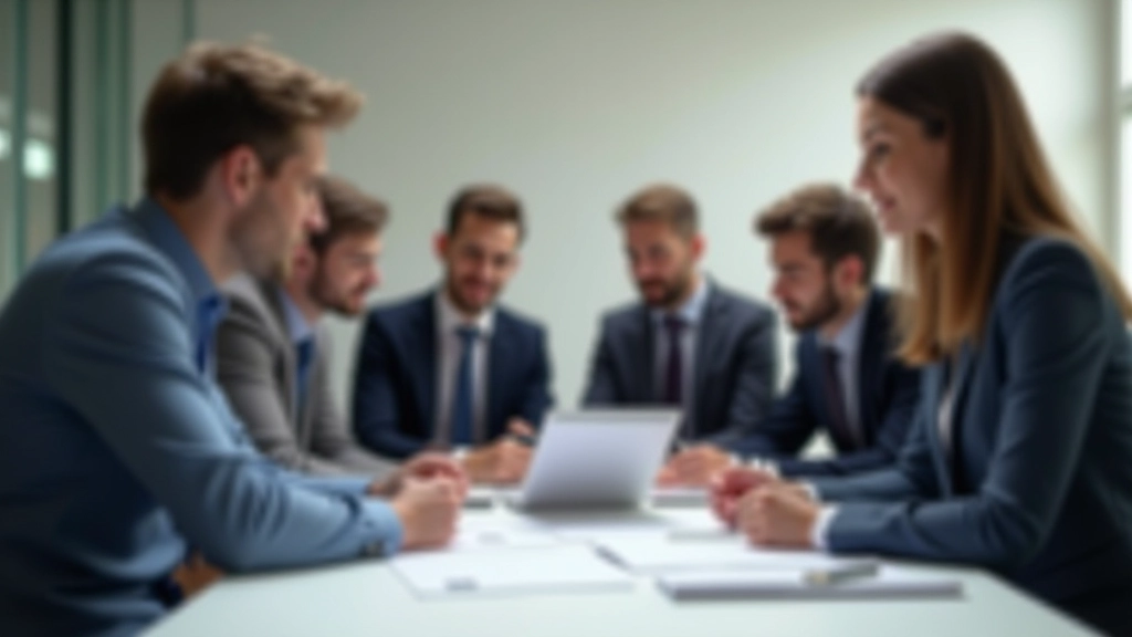 Internationale Geschäftsleute unterschiedlicher Nationalitäten arbeiten gemeinsam an Projekt mit Dokumenten und Laptop